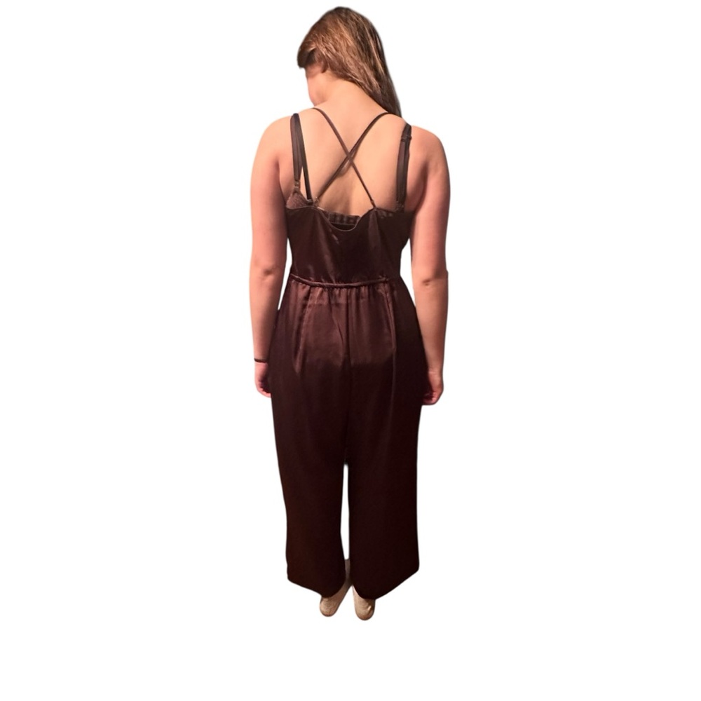 Abercrombie & Fitch Chocolate Brown Jumpsuit - Picture 3 of 6